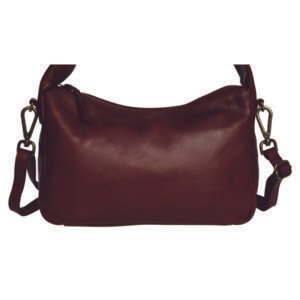 Broadbeach Vintage Leather Crossbody – Oxblood