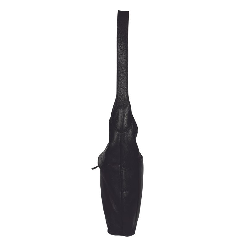 Noosa Vintage Leather Hobo – Black - Image 3