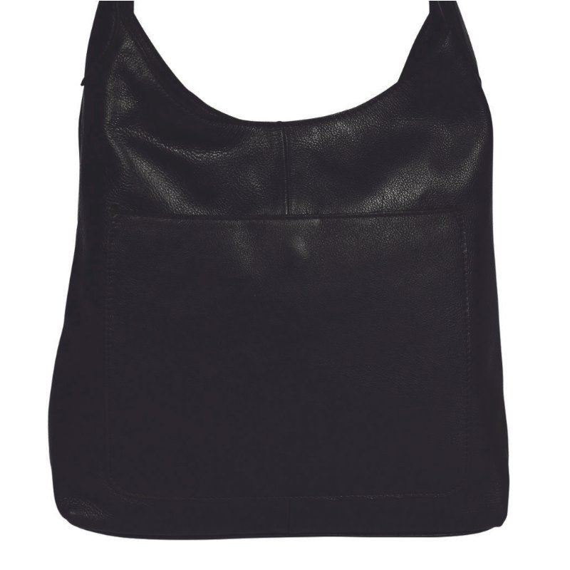 Noosa Vintage Leather Hobo – Black