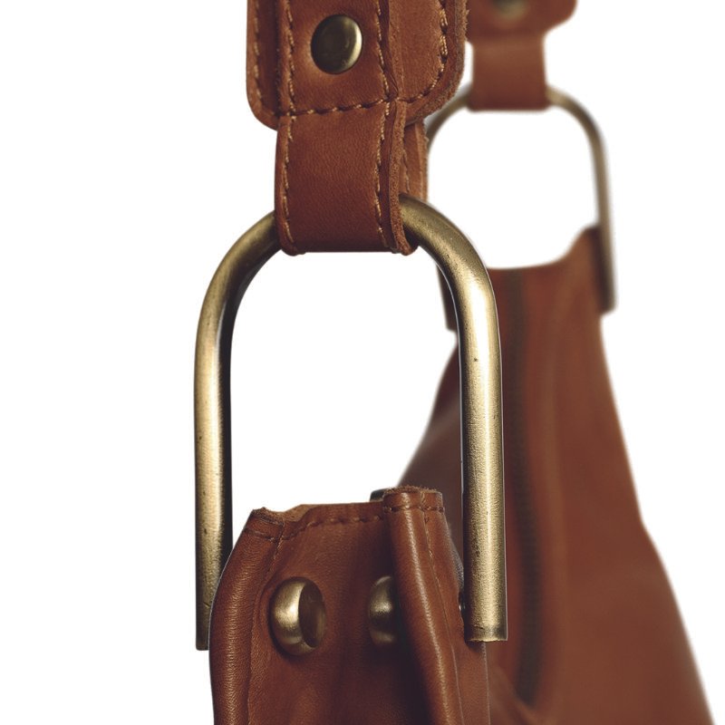 Strand Vintage Leather Hobo – Tan